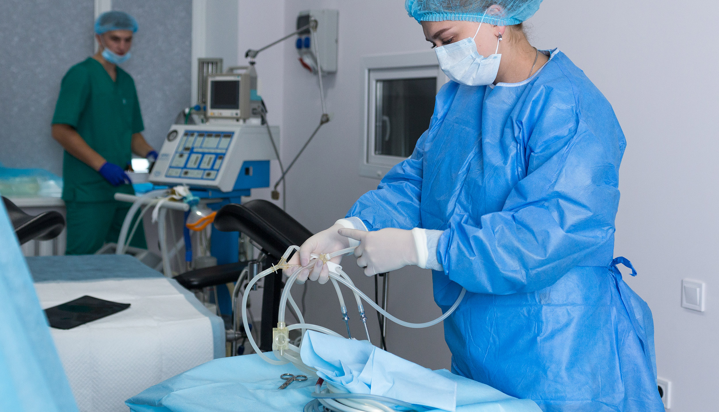 Endoscopes in a hospital setting